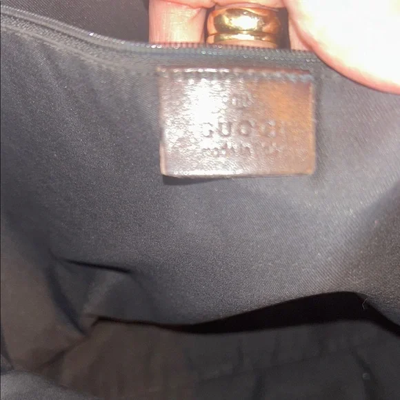 Gucci Black and Brown Tote Bag - Picture 14 of 16